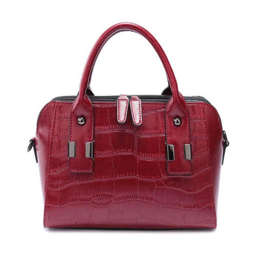 Cowhide Single Shoulder Diagonal Women's Bag by Zara-Craft