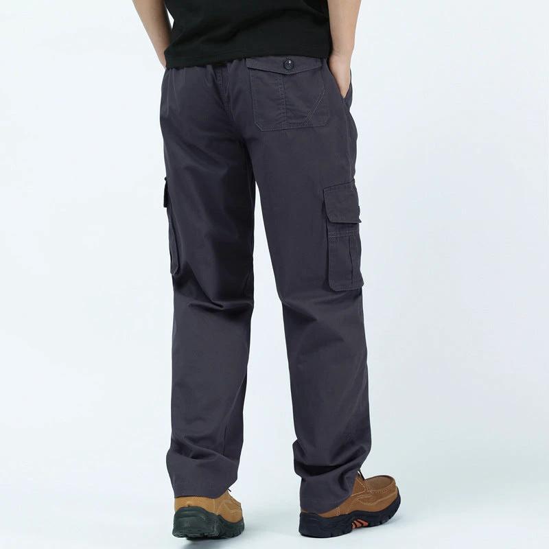 Men's Casual Multi-Pocket Pants by GJG Denim