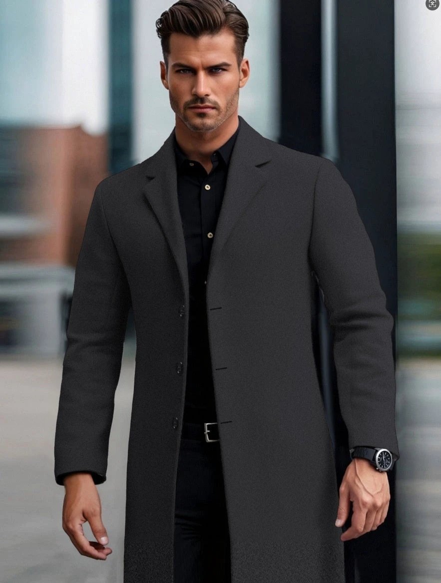 Lapel European And American Lapel Slim Coat by GJG Denim