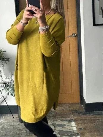 Women's Clothing Dress Asian Women Comfort And Casual Loose Version Dress Women by GJG Denim