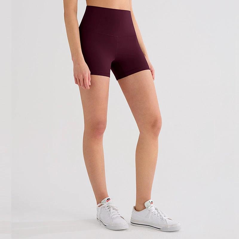 Outerwear-style High-waisted Butt-lifting Fitness Cycling Shorts by GJG Denim