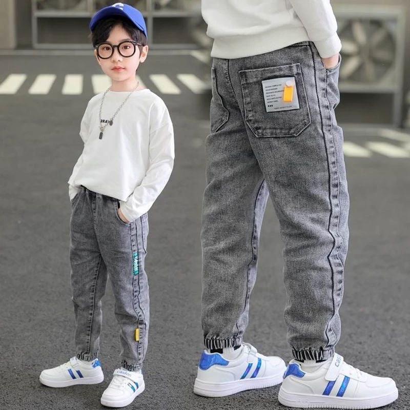 Spring And Autumn Trousers Winter Fleece-lined by GJG Denim