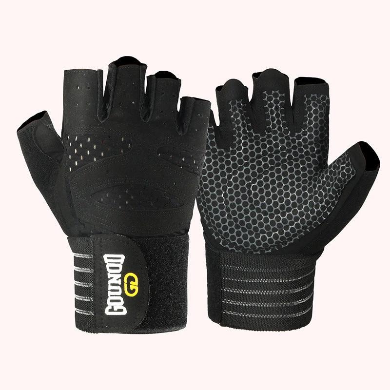 Fitness Gloves Lengthened Exercise Breathable And Wearable by GJG Denim