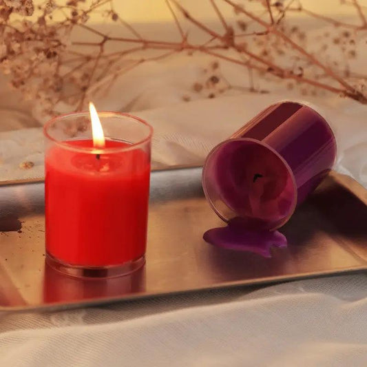 Flame Retardant Cup Low Temperature Candles by GJG Denim
