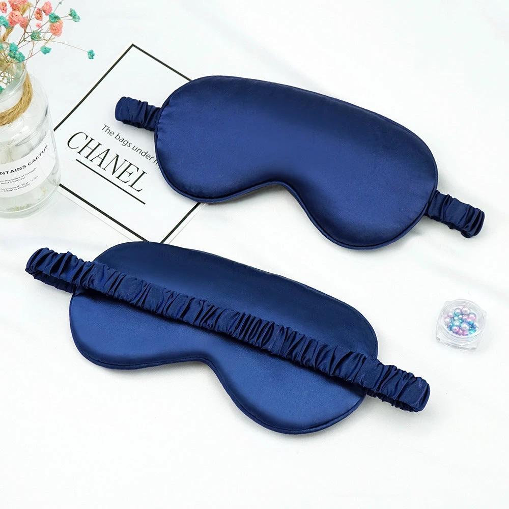 Eye Patch Imitated Silk Eye Patch Shading Sleeping Eye Mask Travel Relax Covers Eye Shade Health Sleeping Shield Eye Care Tools by GJG Denim