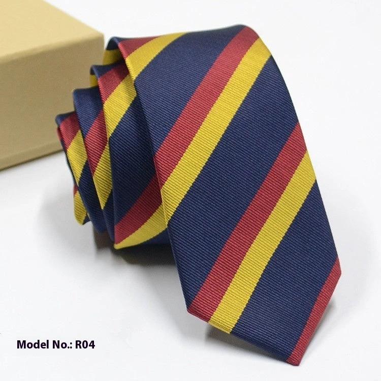 Men's Fashion Exquisite Jacquard Tie by GJG Denim