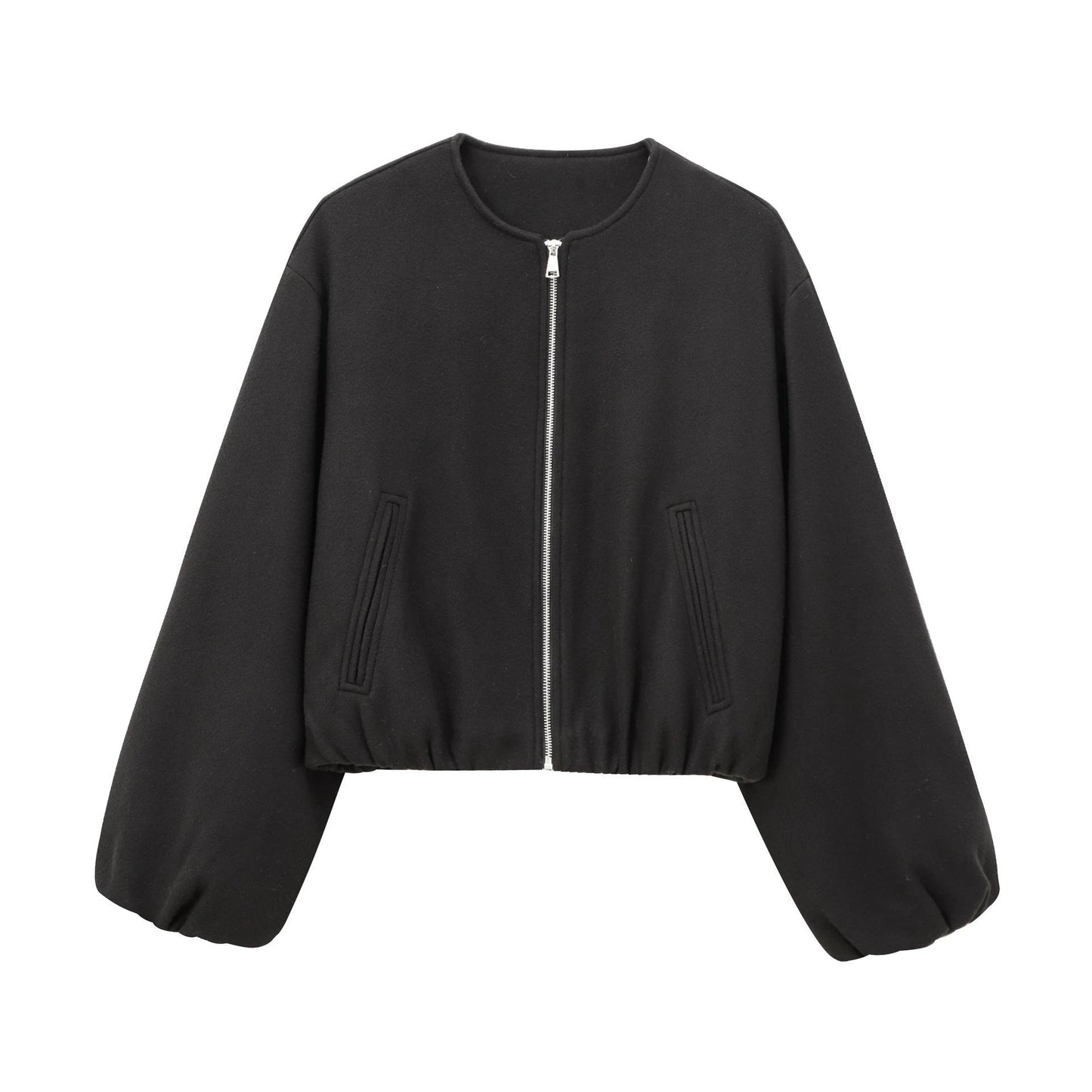 European And American Fashion Soft Bomber Jacket Coat by GJG Denim