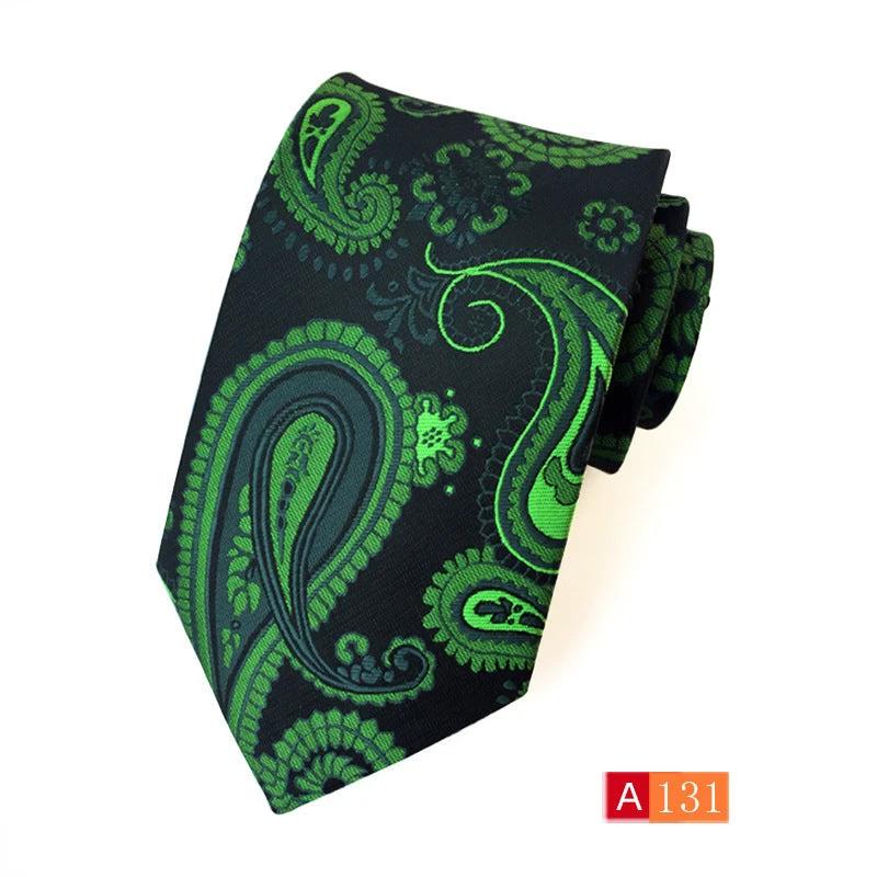 Men's Casual Formal Wear Polyester Jacquard Tie by GJG Denim