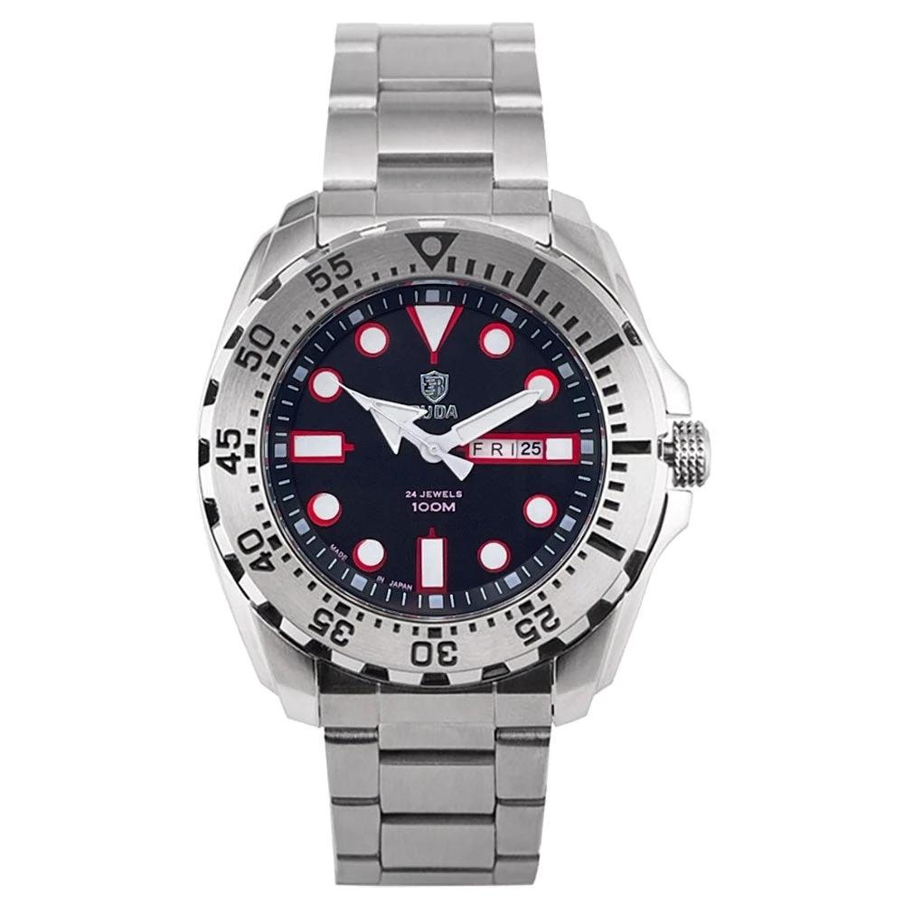 Men's Waterproof Luminous Quartz Movement Business Watch by GJG Denim
