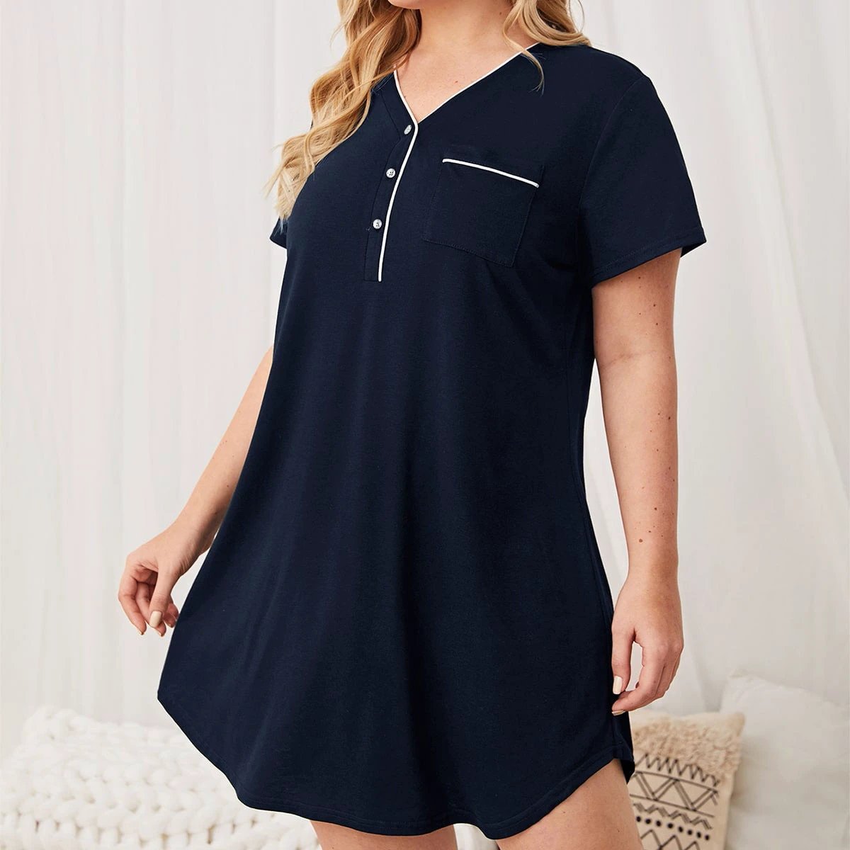 Plus Size Women's Dressing Gown by GJG Denim