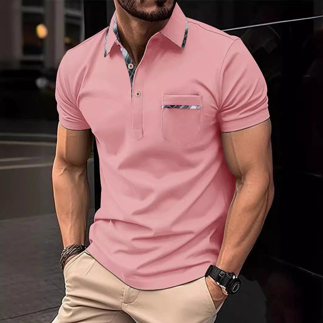 Men's Polo Style Shirt by GJG Denim