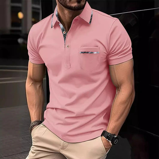 Men's Polo Style Shirt by GJG Denim