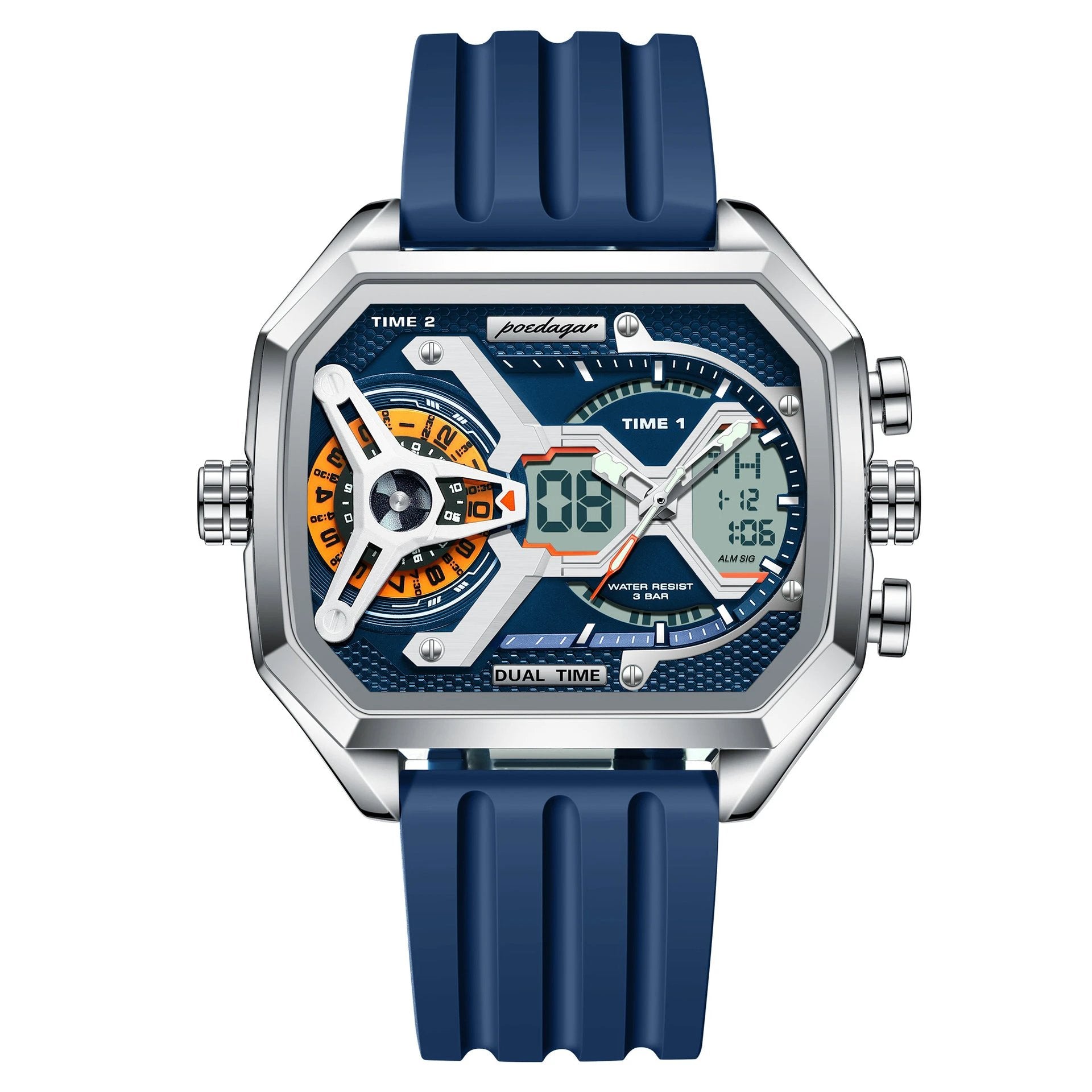 Trendy Fashionable Multi-function Smartwatch For Men by GJG Denim