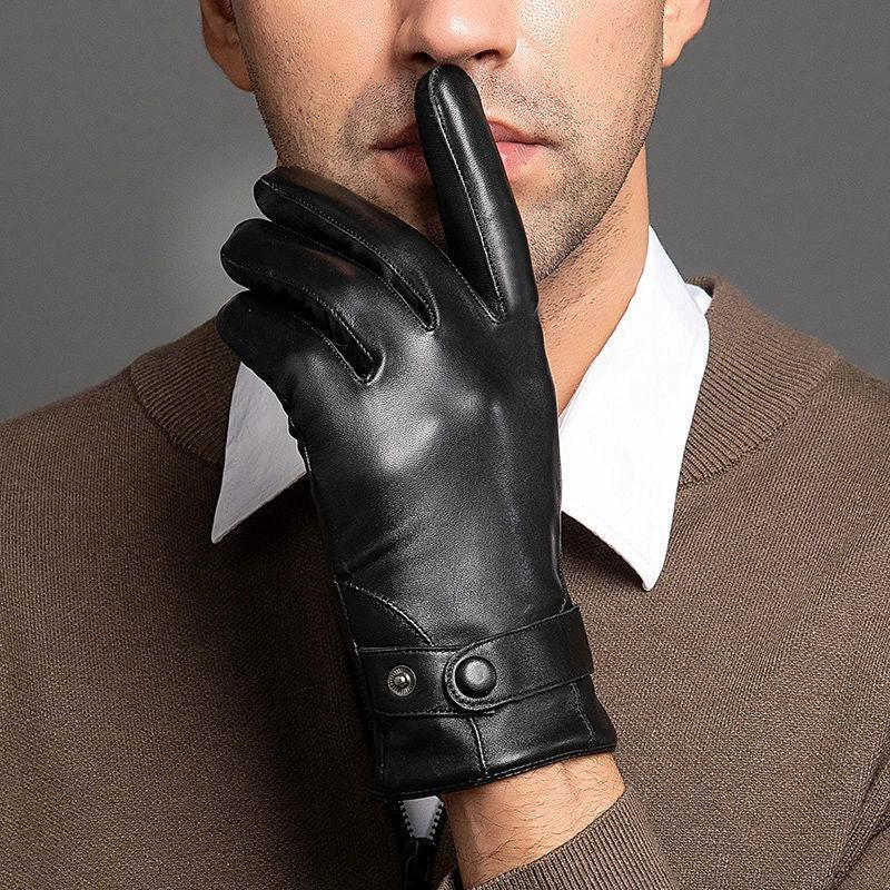 Men's Warm Business Gloves by GJG Denim