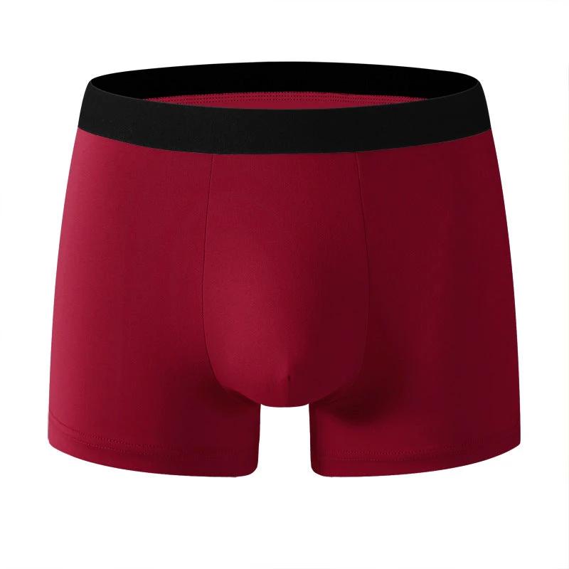 Men's Solid-color Boxer Briefs by GJG Denim