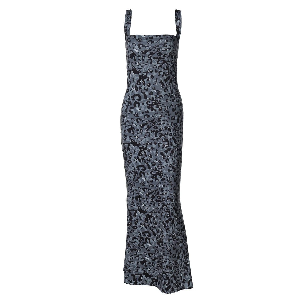 Solid Color Sleeveless Slim Strap Dress by GJG Denim