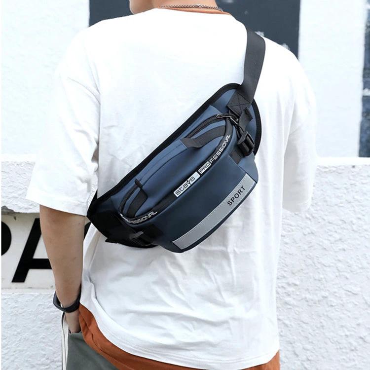 Men's Reflective Crossbody Bags by GJG Denim
