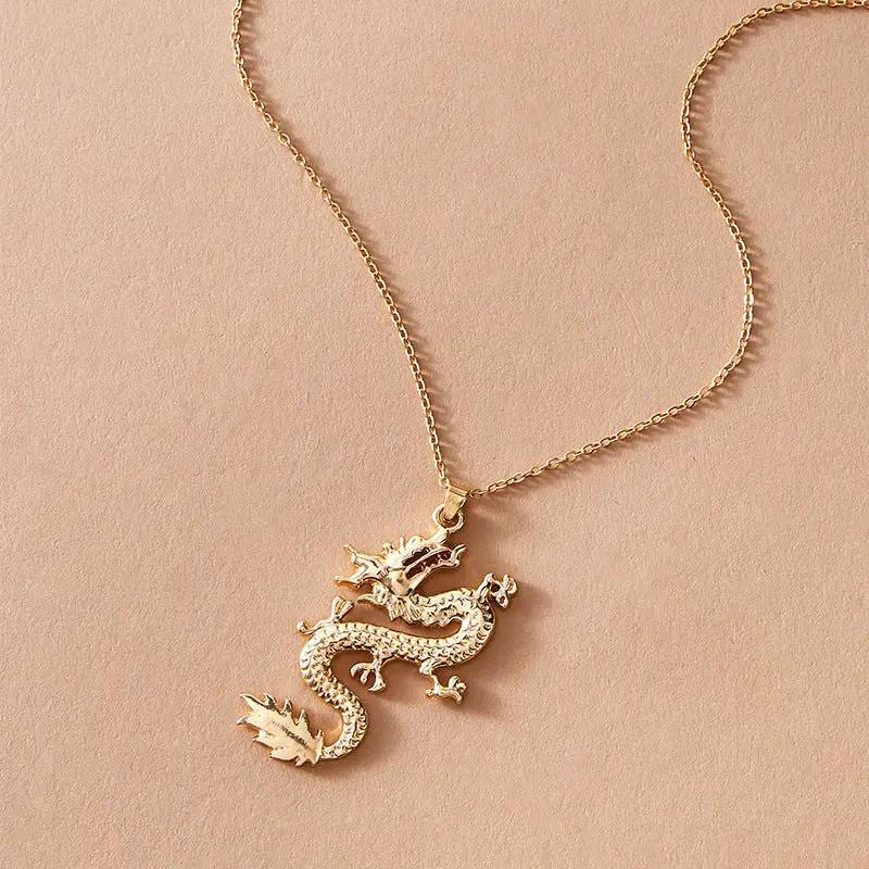 Dragon Style Necklace For Men by GJG Denim