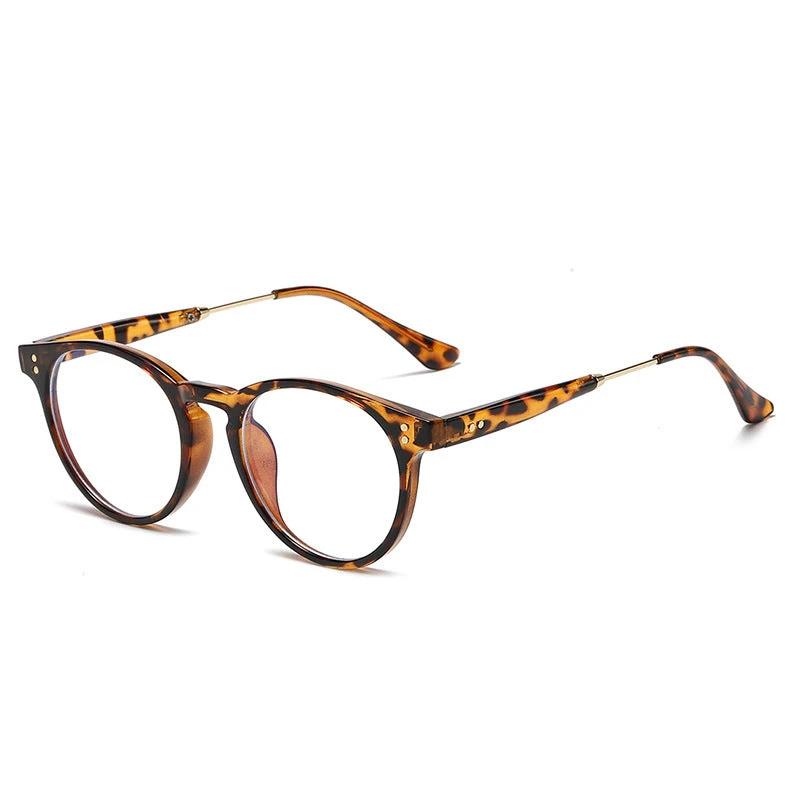 Men's Retro Plate Myopia Glasses by GJG Denim
