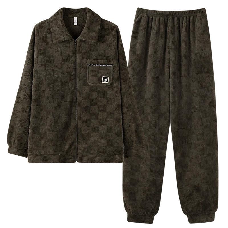 Men's Velvet Pajamas Set by GJG Denim