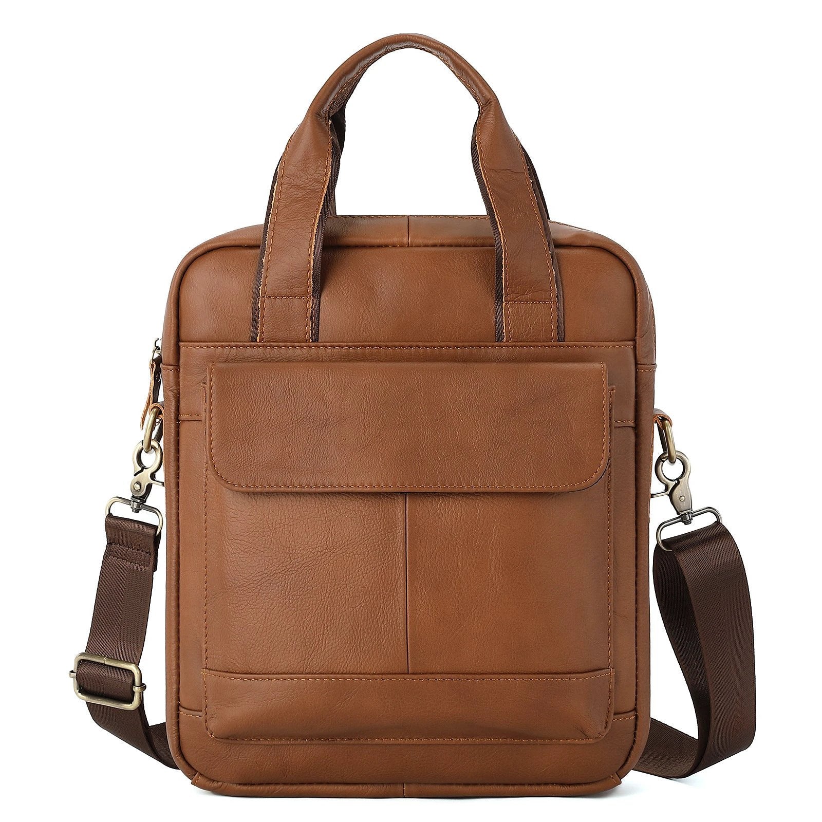 Men's Retro Vertical Briefcase by GJG Denim