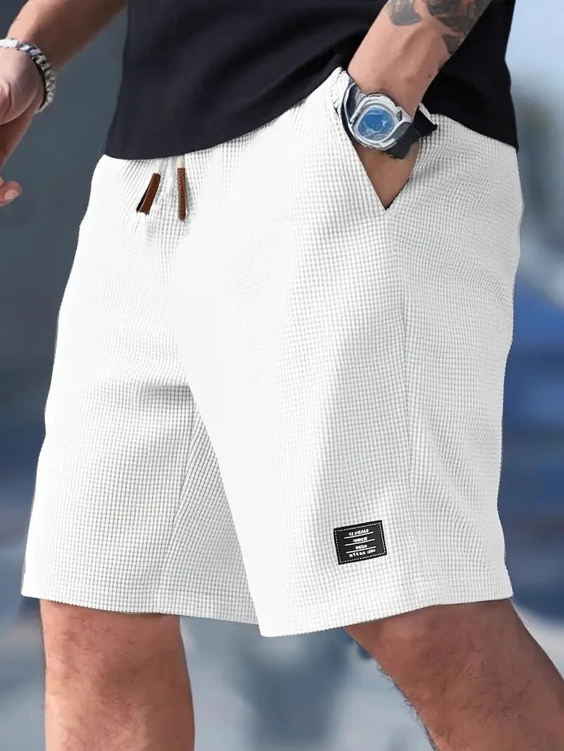 Men's Casual Sports Plus Size Loose Shorts by GJG Denim