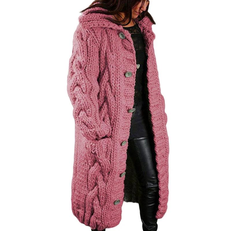 Women's Cardigan Plus Size Sweater Coat by GJG Denim