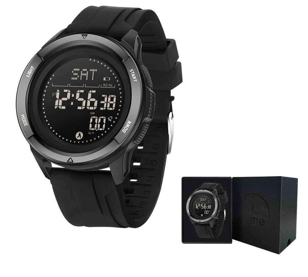 Men's Waterproof Multifunctional Outdoor Sports Electronic Watch by GJG Denim