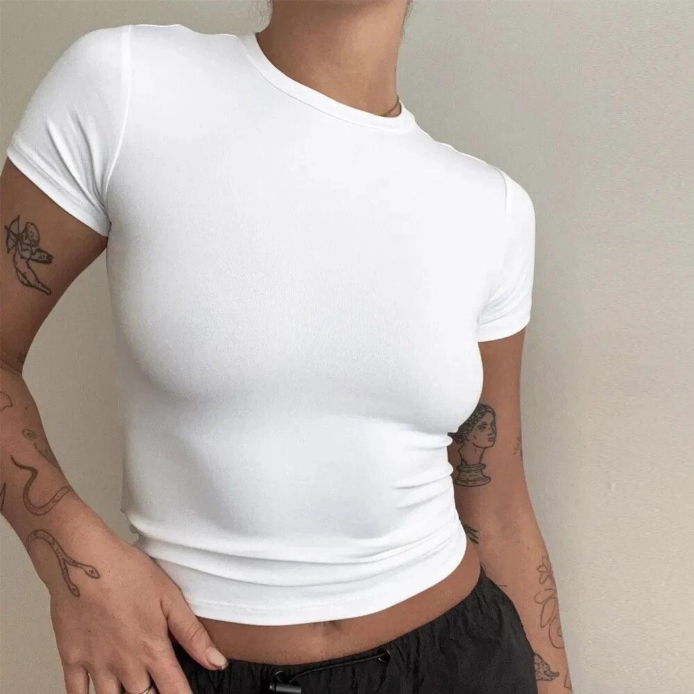JOOM Short Sleeve Men's And Women's Tops by GJG Denim