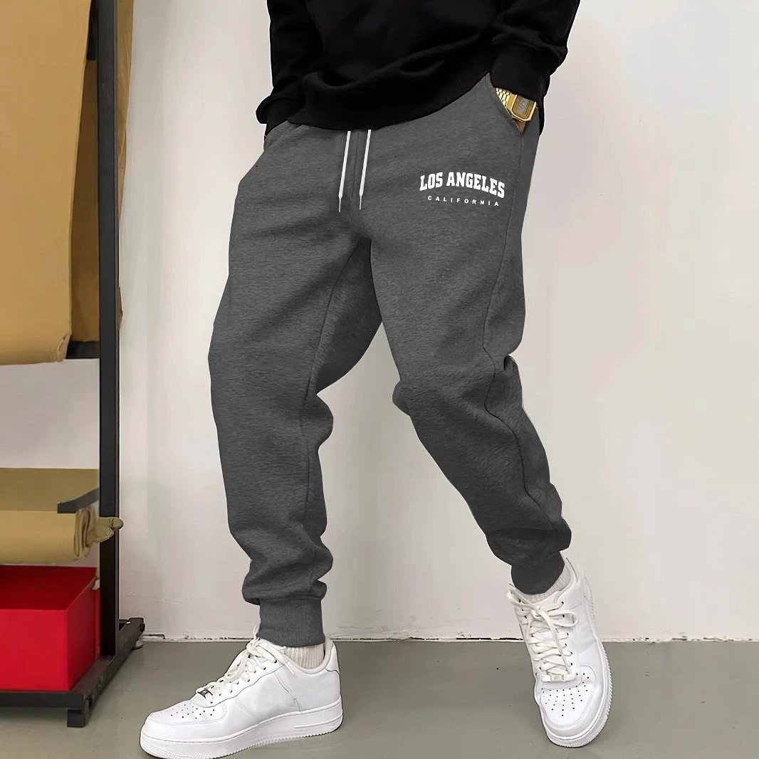 Men's Casual Sport Fleece Sweatpants by GJG Denim