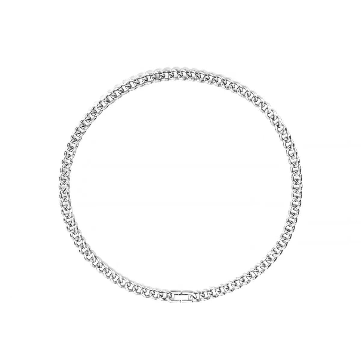 Titanium Steel Cuban Chain For Men by GJG Denim