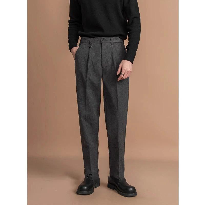 Men's Versatile Business Casual Straight Pants by GJG Denim