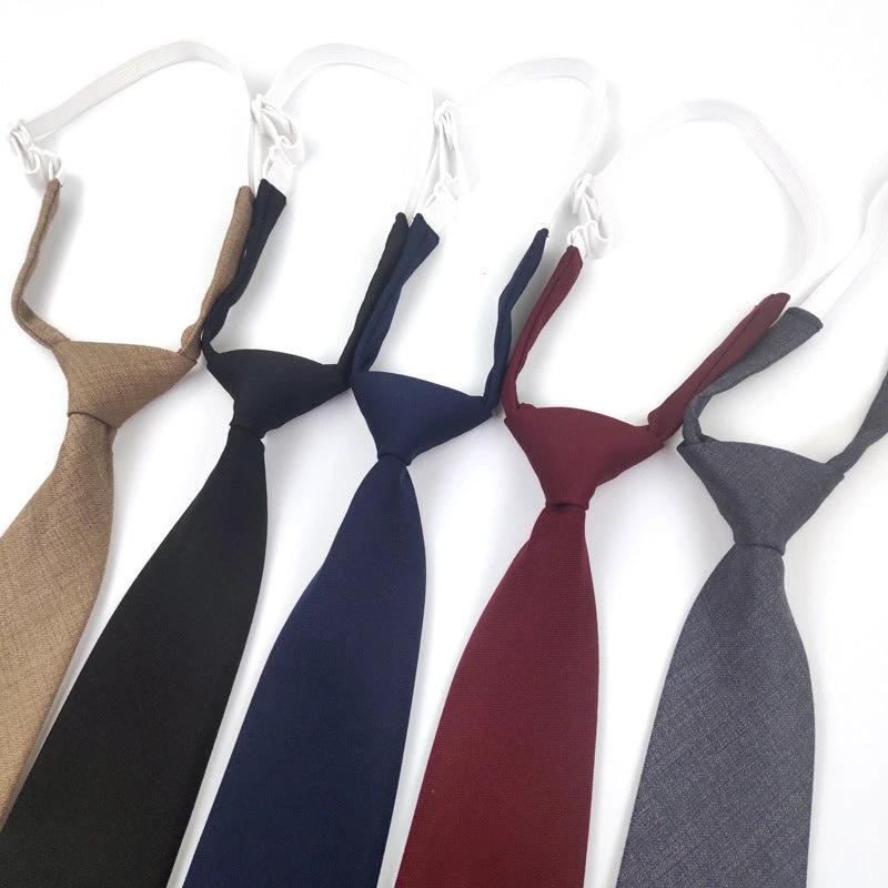 Solid Color Tie For Men by GJG Denim
