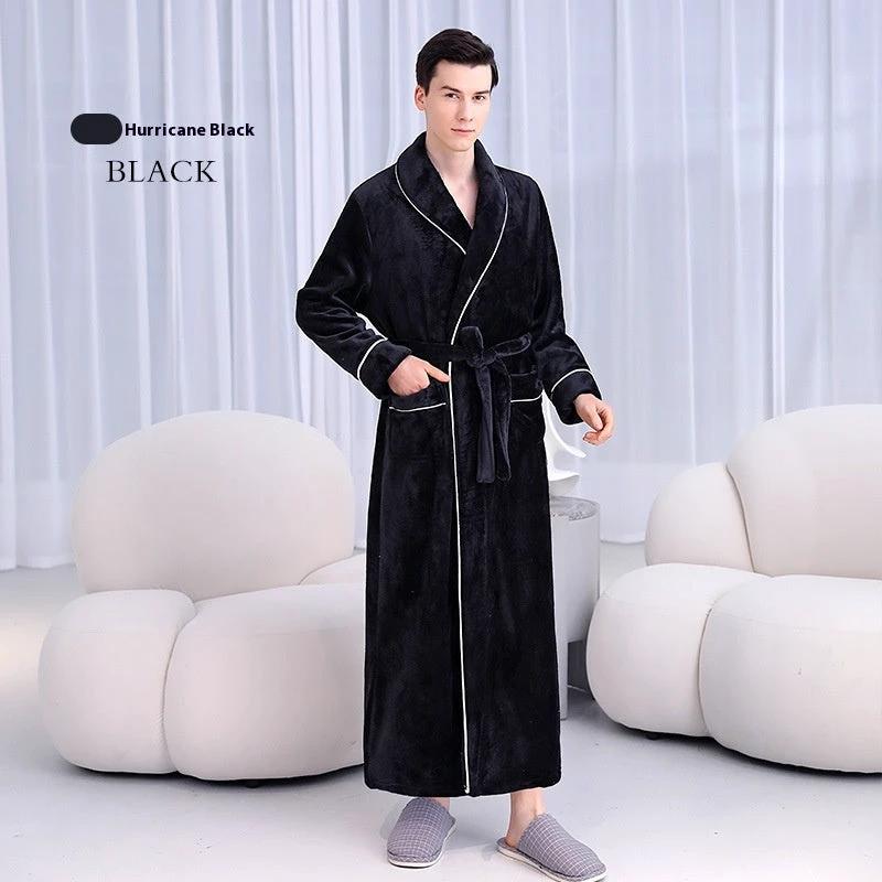 Men's Long Bathrobe by GJG Denim