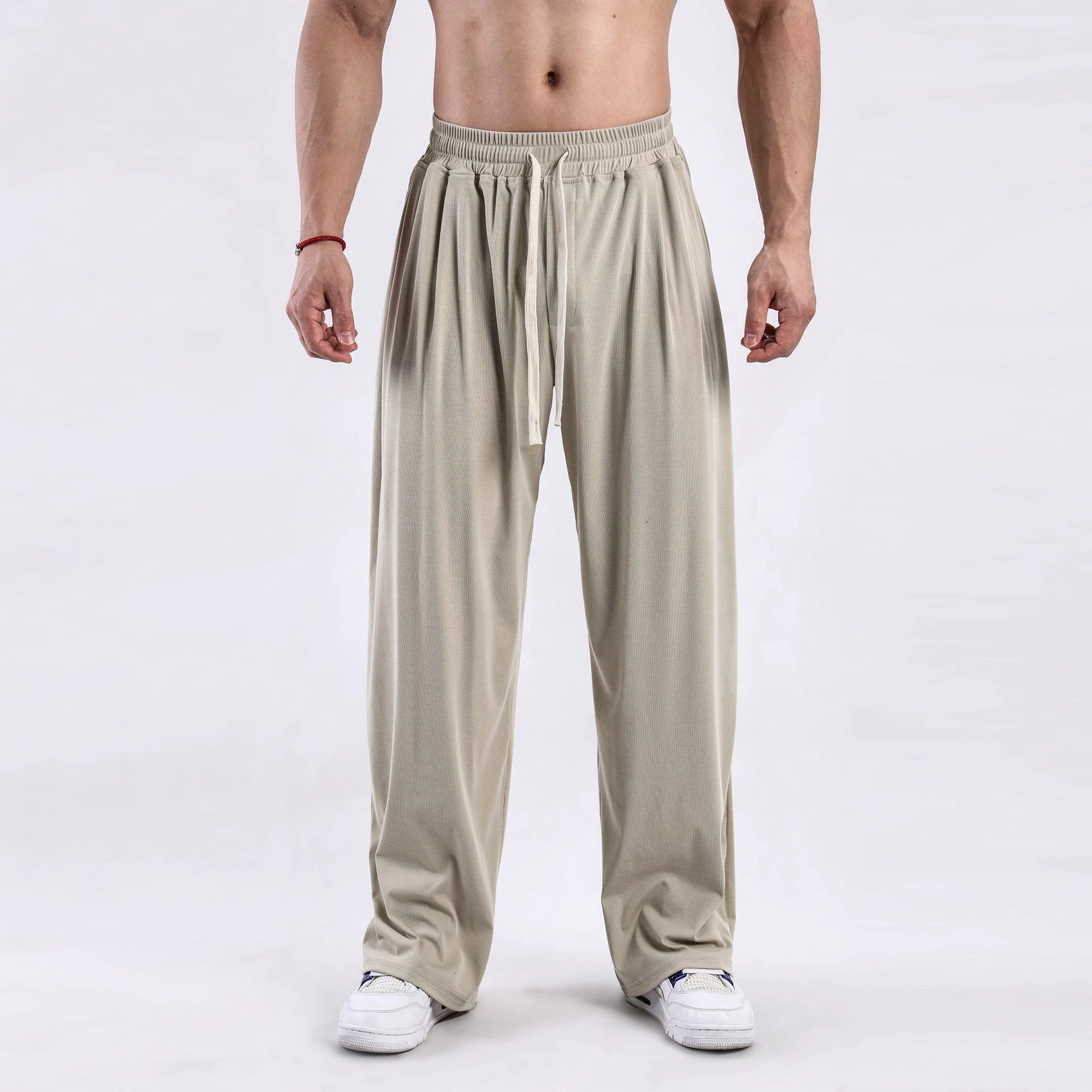 Men's Draping Casual Wide-leg Pants by GJG Denim