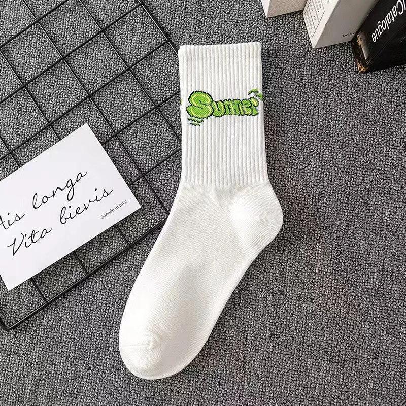 Cotton Men's Basketball Long Socks by GJG Denim