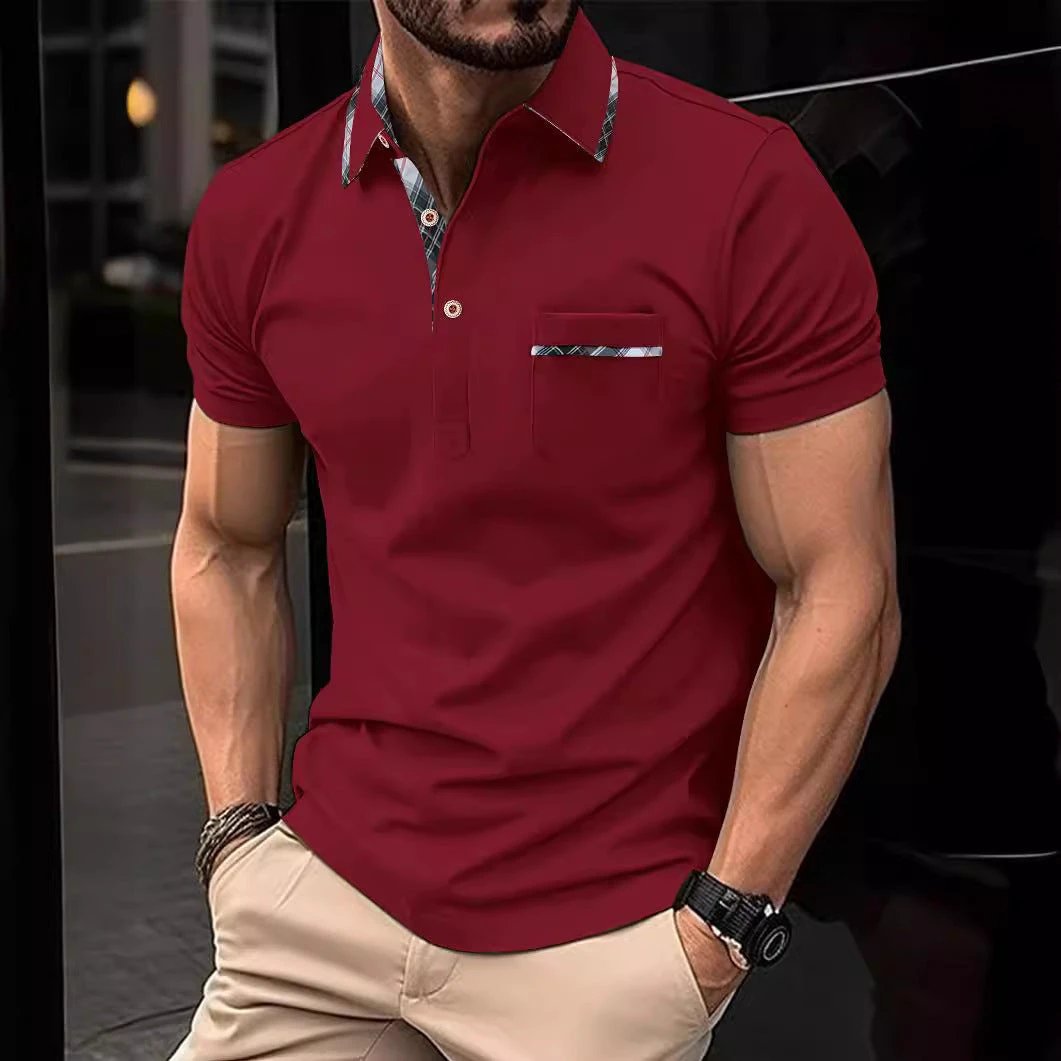 Men's Polo Style Shirt by GJG Denim