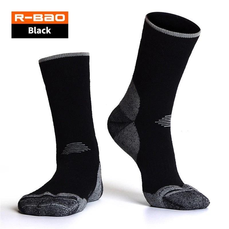 Men's Outdoor Wool Mountain Socks by GJG Denim