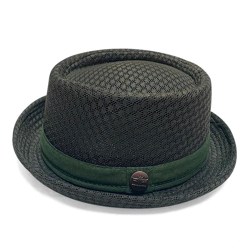 Outdoor Breathable Mesh Sun Hat For Men by GJG Denim
