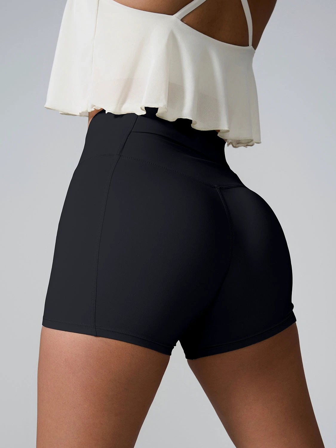 High Waist Active Shorts by Lady Ros