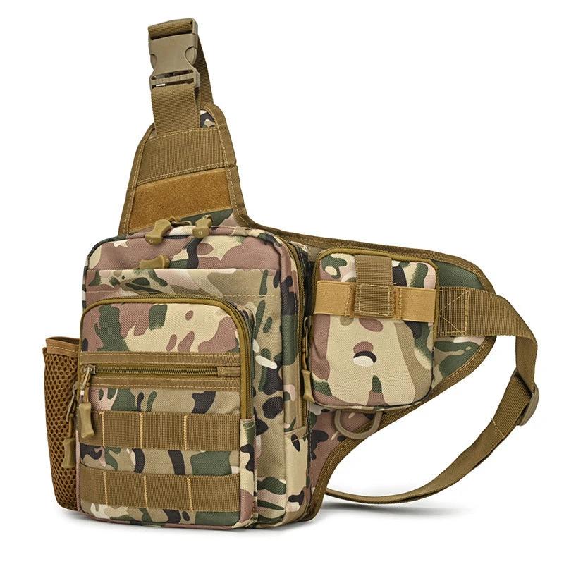 Men's Mini Camouflage Backpack by GJG Denim