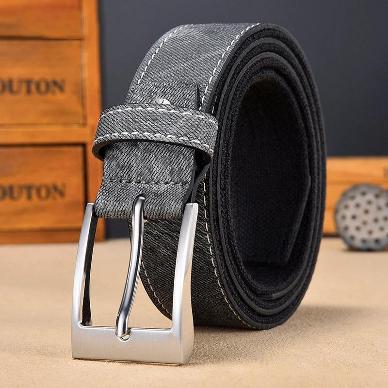 Men's Casual Canvas Belt by GJG Denim
