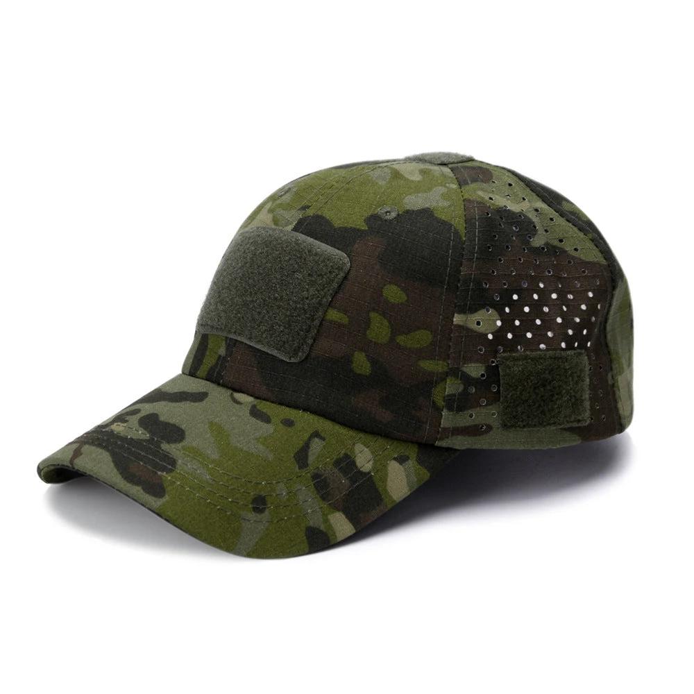 Men's Casual Breathable Baseball Cap by GJG Denim