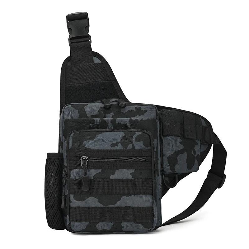 Men's Mini Camouflage Backpack by GJG Denim