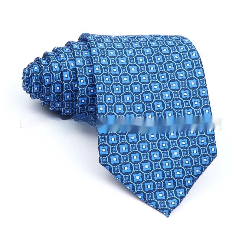 Business Polyester Men's Printed Tie by GJG Denim