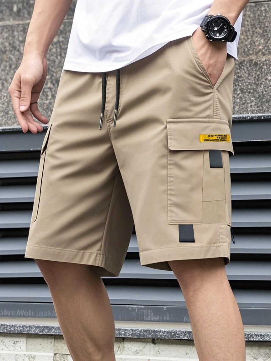 Men's Summer Casual Utility Shorts by GJG Denim