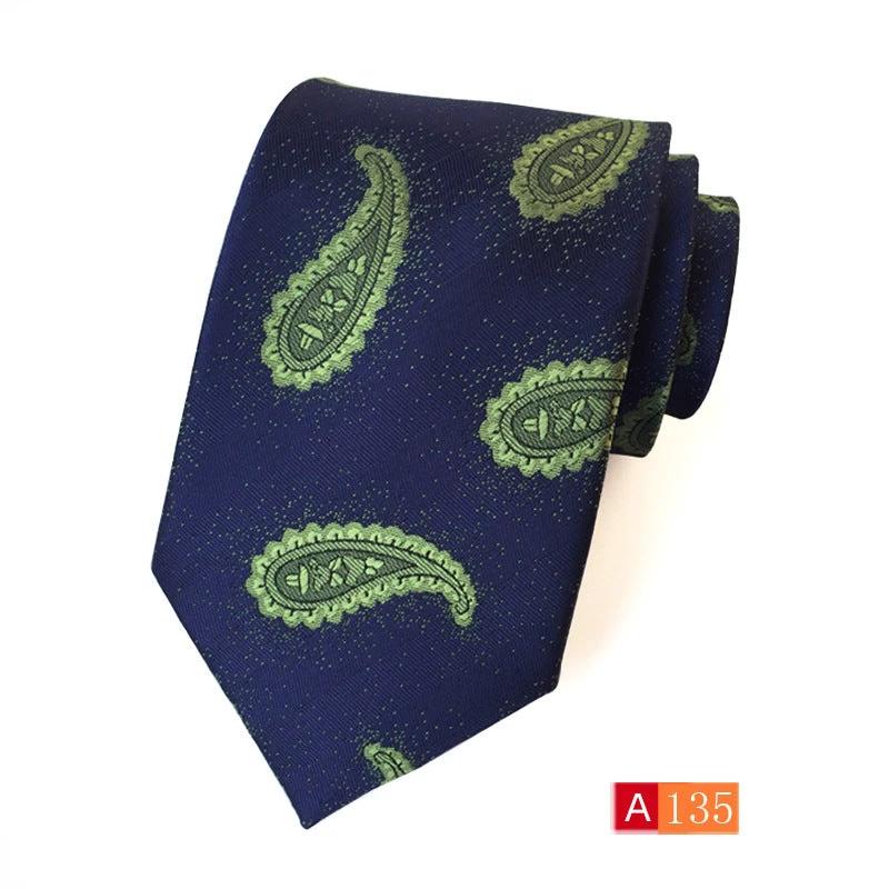 Men's Casual Formal Wear Polyester Jacquard Tie by GJG Denim