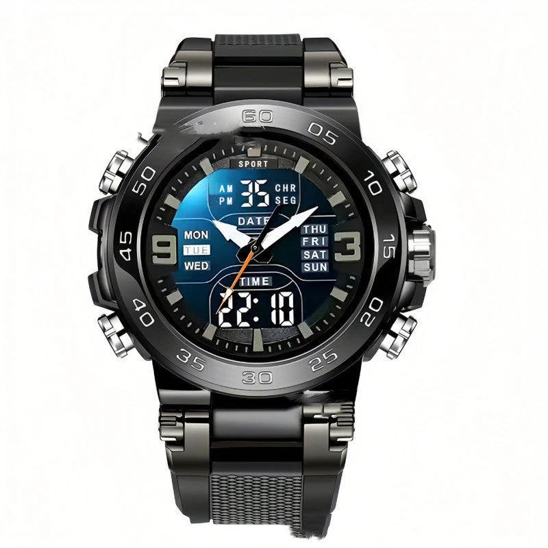 Waterproof Electronic Watch For Men Glow-in-the-dark by GJG Denim