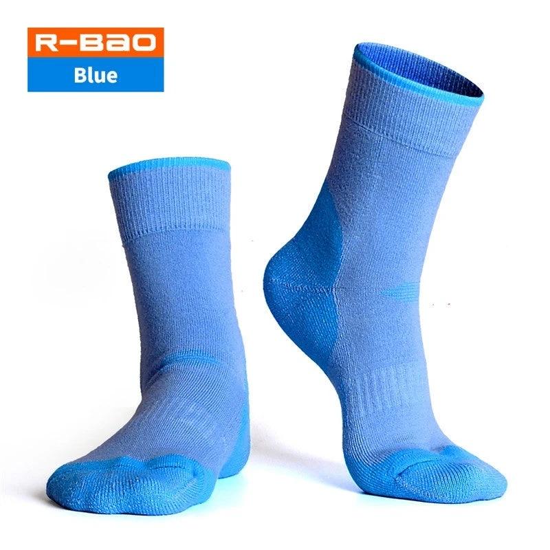 Men's Outdoor Wool Mountain Socks by GJG Denim