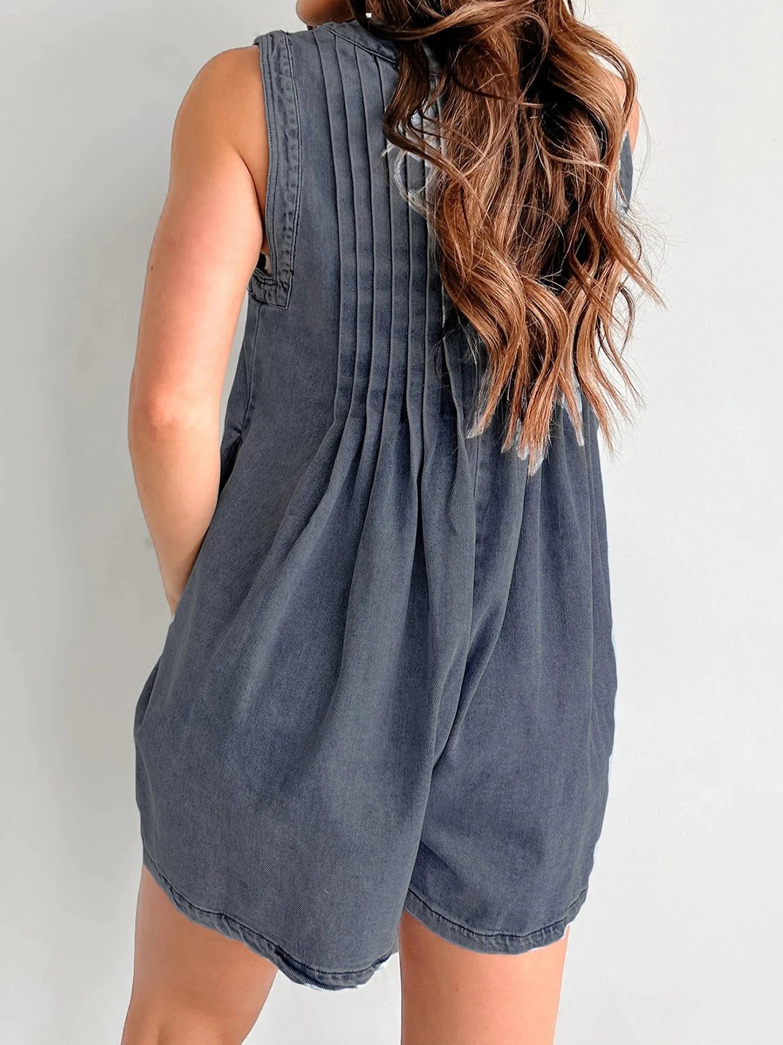 Tied Romper with Pockets by Lady Ros